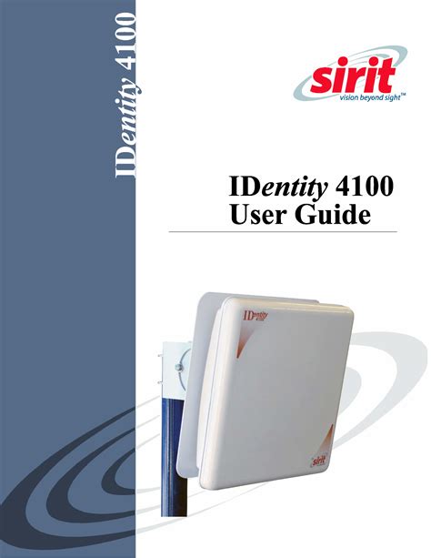 3m rfid reader 4100|ID4100 Identity 4100 RFID Transceiver User Manual 3M Traffic .